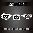 thumbnail image 1 of Attack Graphics Number Plate Backgrounds for Honda XR50R 2001, 1 of 2