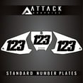 thumbnail image 1 of Attack Graphics Number Plate Backgrounds for Husqvarna TC 65 2023, 1 of 2