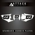 thumbnail image 1 of Attack Graphics Number Plate Backgrounds for Husqvarna TE 150 (Fuel Injected) 2022, 1 of 2