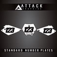 thumbnail image 1 of Attack Graphics Number Plate Backgrounds for KTM 125 SX 2005, 1 of 2