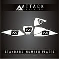 thumbnail image 1 of Attack Graphics Number Plate Backgrounds for KTM 125 XC 2021, 1 of 2