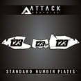 thumbnail image 1 of Attack Graphics Number Plate Backgrounds for KTM 150 XC-W (E-Start) 2017, 1 of 2