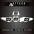 thumbnail image 1 of Attack Graphics Number Plate Backgrounds for KTM 250 SX 2007, 1 of 2