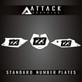 thumbnail image 1 of Attack Graphics Number Plate Backgrounds for KTM 250 SX 2011, 1 of 2