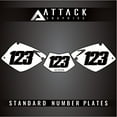 thumbnail image 1 of Attack Graphics Number Plate Backgrounds for KTM 300 EXC 2003, 1 of 2