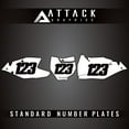 thumbnail image 1 of Attack Graphics Number Plate Backgrounds for KTM 450 SX-F 2018, 1 of 2
