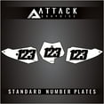 thumbnail image 1 of Attack Graphics Number Plate Backgrounds for KTM 50 SX Mini 2014, 1 of 2