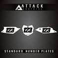 thumbnail image 1 of Attack Graphics Number Plate Backgrounds for Ktm 500 Exc 2016, 1 of 2