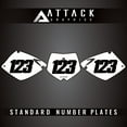 thumbnail image 1 of Attack Graphics Number Plate Backgrounds for KTM 520 SX 4 Stroke 2000, 1 of 2