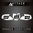 thumbnail image 1 of Attack Graphics Number Plate Backgrounds for KTM 65 SX 2017, 1 of 2