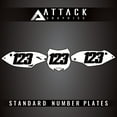 thumbnail image 1 of Attack Graphics Number Plate Backgrounds for Kawasaki KX250F 2013, 1 of 2
