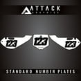 thumbnail image 1 of Attack Graphics Number Plate Backgrounds for Suzuki DR-Z 110 2003, 1 of 2