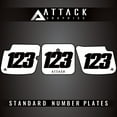 thumbnail image 1 of Attack Graphics Number Plate Backgrounds for Suzuki RM80 1998, 1 of 2