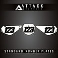 thumbnail image 1 of Attack Graphics Number Plate Backgrounds for Suzuki RM85 2012, 1 of 2