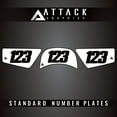 thumbnail image 1 of Attack Graphics Number Plate Backgrounds for Yamaha PW50 YZinger 2021, 1 of 2