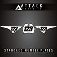 thumbnail image 1 of Attack Graphics Number Plate Backgrounds for Yamaha PW80 YZinger 2000, 1 of 2