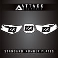 thumbnail image 1 of Attack Graphics Number Plate Backgrounds for Yamaha TTR125L 2005, 1 of 2