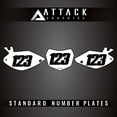 thumbnail image 1 of Attack Graphics Number Plate Backgrounds for Yamaha TTR230 2018, 1 of 2