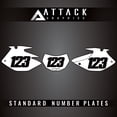 thumbnail image 1 of Attack Graphics Number Plate Backgrounds For Yamaha WR250F 2009, 1 of 2