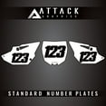 thumbnail image 1 of Attack Graphics Number Plate Backgrounds for Yamaha YZ125 2019, 1 of 2