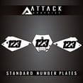 thumbnail image 1 of Attack Graphics Number Plate Backgrounds, 1 of 2
