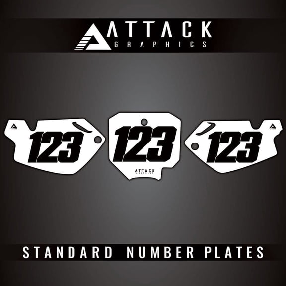 Attack Graphics HON_F_35 Number Plate Backgrounds