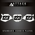 thumbnail image 1 of Attack Graphics HON_F_38 Number Plate Backgrounds, 1 of 4