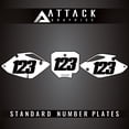 thumbnail image 1 of Attack Graphics HON_F_05 Number Plate Backgrounds, 1 of 4