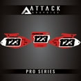 thumbnail image 1 of Attack Graphics Pro Series Number Plate Backgrounds for Honda CR125R 2005, 1 of 4