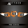thumbnail image 1 of Attack Graphics Pro Series Number Plate Backgrounds for KTM 50 SX 2010, 1 of 4