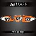 thumbnail image 1 of Attack Graphics Pro Series Number Plate Backgrounds for KTM 85 SX 19/16 2024, 1 of 3