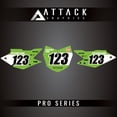 thumbnail image 1 of Attack Graphics Pro Series Number Plate Backgrounds for Kawasaki KLX140G 2019, 1 of 4