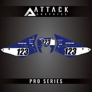 Attack Graphics Pro Series Number Plate Backgrounds for Sherco 450 SCF Cross Country 2020
