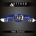 thumbnail image 1 of Attack Graphics Pro Series Number Plate Backgrounds for Yamaha YZ125X 2022, 1 of 4