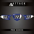 thumbnail image 1 of Attack Graphics Pro Series Number Plate Backgrounds for Yamaha YZ65 2018, 1 of 4
