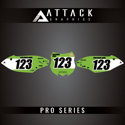Attack Graphics Pro Series Number Plate Backgrounds