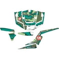 thumbnail image 1 of Attack Graphics Quake Complete UTV Graphics Kit White/Teal/Mint Green for Polaris RZR XP 4 Turbo EPS 2016, 1 of 2