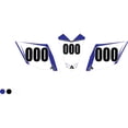 thumbnail image 1 of Attack Graphics Recruit 3 Plate ATV Background Kit for Yamaha YFZ 450 2008, 1 of 2