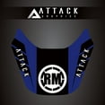 thumbnail image 1 of Attack Graphics Renegade Front Fender Decal YZ Blue For Yamaha YZ426F 2000-2002, 1 of 2