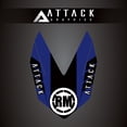 thumbnail image 1 of Attack Graphics Renegade Front Fender Decal Blue, 1 of 2