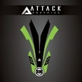 thumbnail image 1 of Attack Graphics Renegade Front Fender Decal KX Green For Kawasaki KX450 50th Anniversary Edition 2024, 1 of 2