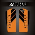 thumbnail image 1 of Attack Graphics Renegade Lower Fork Guard Decal Orange for KTM 505 SX-F 2008, 1 of 2