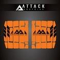 thumbnail image 1 of Attack Graphics Renegade Radiator Louver Decals Orange for KTM 450 SX-F 2019-2022, 1 of 4