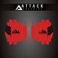 thumbnail image 1 of Attack Graphics Renegade Radiator Louver Decals Red for Honda CRF250R 2006-2009, 1 of 4