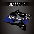 thumbnail image 1 of Attack Graphics Renegade Radiator Shroud Decal Blue for Yamaha Yz125 2010, 1 of 1