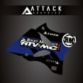 thumbnail image 1 of Attack Graphics Renegade Radiator Shroud Decal Blue for Yamaha Yz125 2012, 1 of 1