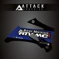 thumbnail image 1 of Attack Graphics 207-124-0019 Renegade Radiator Shroud Decal YZ Blue, 1 of 2