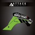 thumbnail image 1 of Attack Graphics 207-124-0010 Renegade Radiator Shroud Decal KX Green, 1 of 2