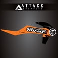 thumbnail image 1 of Attack Graphics Renegade Radiator Shroud Decal KTM Orange For KTM 350 XC-F 2019-2022, 1 of 2
