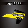 thumbnail image 1 of Attack Graphics Renegade Radiator Shroud Decal Yellow for Husqvarna TC 125 2016-2018, 1 of 2